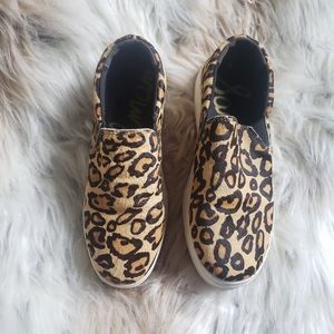 Sam Edelman Leopard Print Loafers